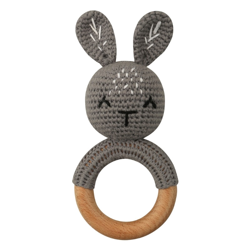 Bunny Burrow Baby Rattle and Teether