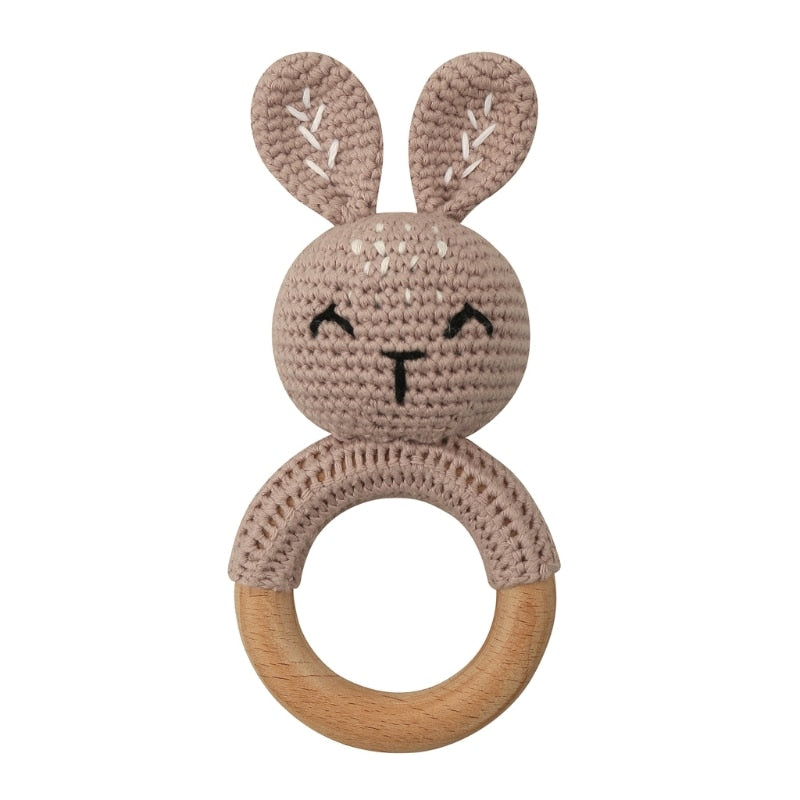 Bunny Burrow Baby Rattle and Teether