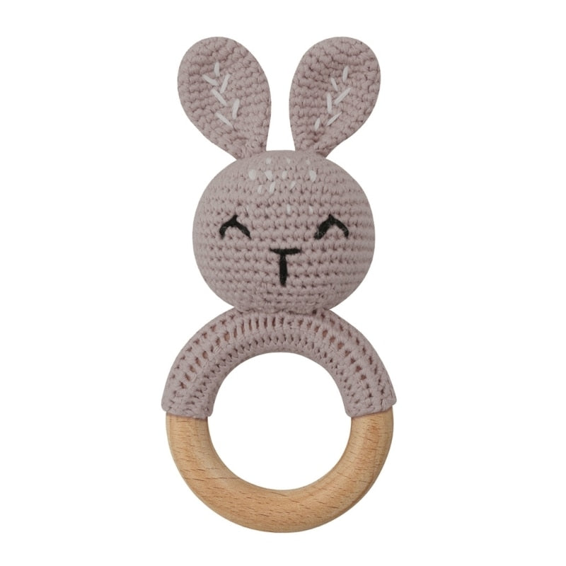 Bunny Burrow Baby Rattle and Teether